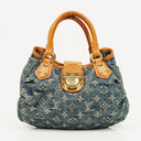 Louis Vuitton Blue Monogram Denim Pleaty Bag