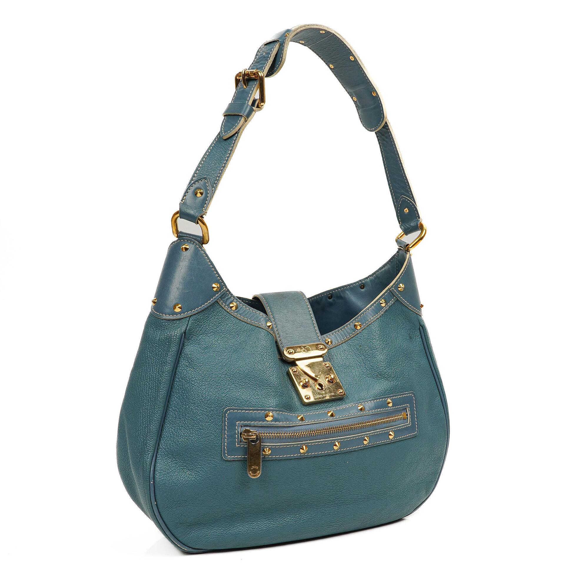 Louis Vuitton Blue Suhali L' Affriolant Bag, 2004