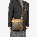 Louis Vuitton Bosphore Pochette Monogram Canvas Shoulder Bag