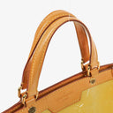 Louis Vuitton Brea MM Citrine Monogram Vernis Bag