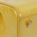 Louis Vuitton Brea MM Citrine Monogram Vernis Bag