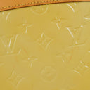 Louis Vuitton Brea MM Citrine Monogram Vernis Bag
