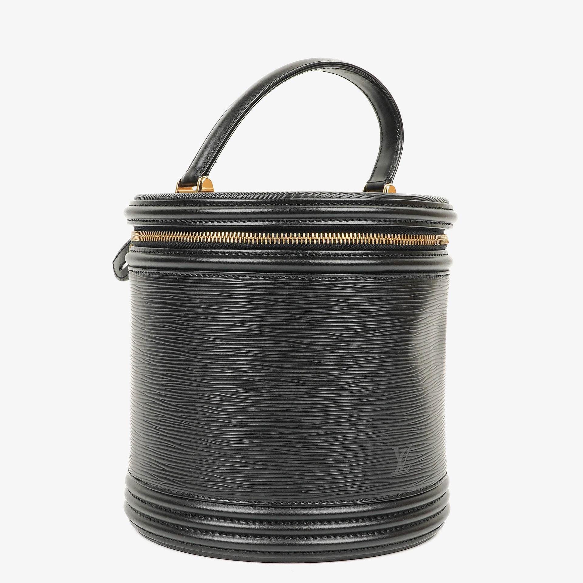 Louis Vuitton Cannes Black EPI Leather Bag