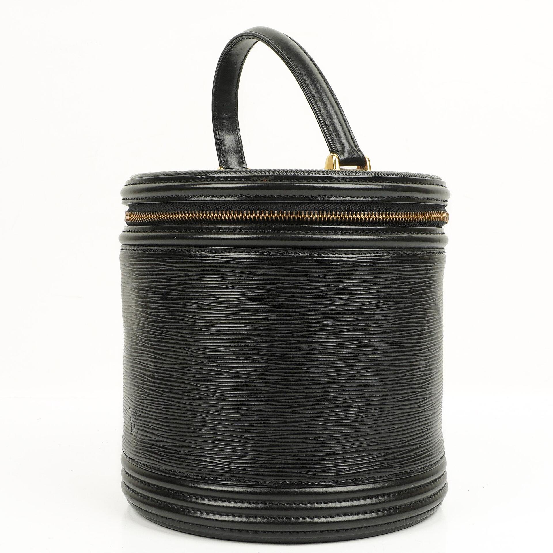 Louis Vuitton Cannes Black EPI Leather Bag