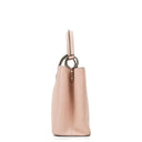 Louis Vuitton Capucines MM Pink Leather Handbag