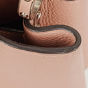 Louis Vuitton Capucines MM Pink Leather Handbag