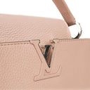 Louis Vuitton Capucines MM Pink Leather Handbag