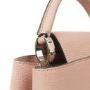 Louis Vuitton Capucines MM Pink Leather Handbag