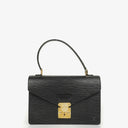 Louis Vuitton Concorde Black EPI Leather Bag