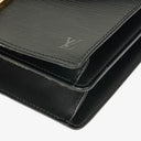 Louis Vuitton Concorde Black EPI Leather Bag