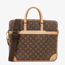 Louis Vuitton Cupertino Monogram Canvas Briefcase Bag