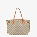 Louis Vuitton Damier Azur Coated Canvas Neverfull PM Tote Bag