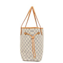 Louis Vuitton Damier Azur Coated Neverfull MM Tote Bag