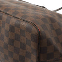 Louis Vuitton Damier Ebene Coated Canvas Neverfull MM Tote Bag