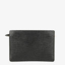 Louis Vuitton Enghien Black EPI Leather Shoulder Bag