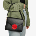 Louis Vuitton Epi Leather Black Red Hoche Shoulder Bag