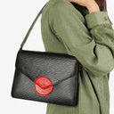 Louis Vuitton Epi Leather Black Red Hoche Shoulder Bag