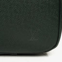 Louis Vuitton Helanga 1 Poche Epicea Taiga Leather Travel Bag