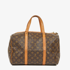 Sac de voyage Louis Vuitton Keepall 35 en toile Monogram