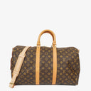 Louis Vuitton Keepall 45 Bandoulière Travel Bag in Monogram Canvas