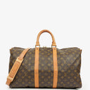 Louis Vuitton Keepall 45 Bandoulière Travel Bag in Monogram Canvas