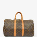 Louis Vuitton Keepall 45 Bandoulière Travel Bag in Monogram Canvas