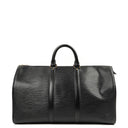 Louis Vuitton Keepall 45 Black EPI Leather Travel Bag