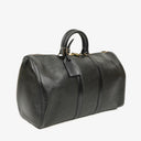 Louis Vuitton Keepall 45 Black EPI Leather Travel Bag