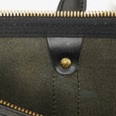 Louis Vuitton Keepall 45 Black EPI Leather Travel Bag