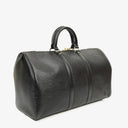 Louis Vuitton Keepall 45 Black EPI Leather Travel Bag
