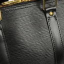 Louis Vuitton Keepall 45 Black EPI Leather Travel Bag