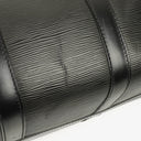 Louis Vuitton Keepall 45 Black EPI Leather Travel Bag