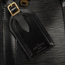 Louis Vuitton Keepall 45 Black EPI Leather Travel Bag