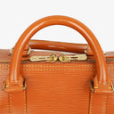 Louis Vuitton Keepall 45 Cognac EPI Leather Travel Bag