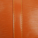 Louis Vuitton Keepall 45 Cognac EPI Leather Travel Bag