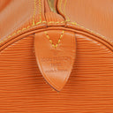 Louis Vuitton Keepall 45 Cognac EPI Leather Travel Bag