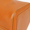 Louis Vuitton Keepall 45 Cognac EPI Leather Travel Bag