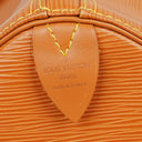 Louis Vuitton Keepall 45 Cognac EPI Leather Travel Bag