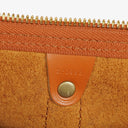 Louis Vuitton Keepall 45 Cognac EPI Leather Travel Bag