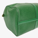 Louis Vuitton Keepall 45 Green EPI Leather Travel Bag