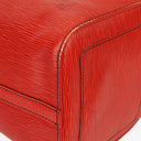 Louis Vuitton Keepall 45 Red EPI Leather Travel Bag