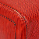 Louis Vuitton Keepall 45 Red EPI Leather Travel Bag