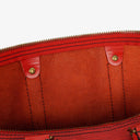 Louis Vuitton Keepall 45 Red EPI Leather Travel Bag