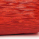 Louis Vuitton Keepall 45 Red EPI Leather Travel Bag