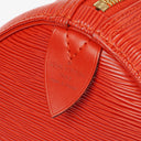 Louis Vuitton Keepall 45 Red EPI Leather Travel Bag