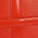 Louis Vuitton Keepall 45 Red EPI Leather Travel Bag