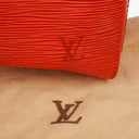 Louis Vuitton Keepall 45 Red EPI Leather Travel Bag
