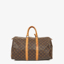 Louis Vuitton Keepall 45 Travel Bag in Monogram Canvas