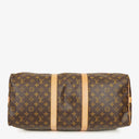 Louis Vuitton Keepall 50 Bandoulière Monogram Canvas Travel Bag