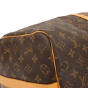 Louis Vuitton Keepall 50 Bandouliere Monogram Canvas Travel Bag With Personalised Hot Stamp